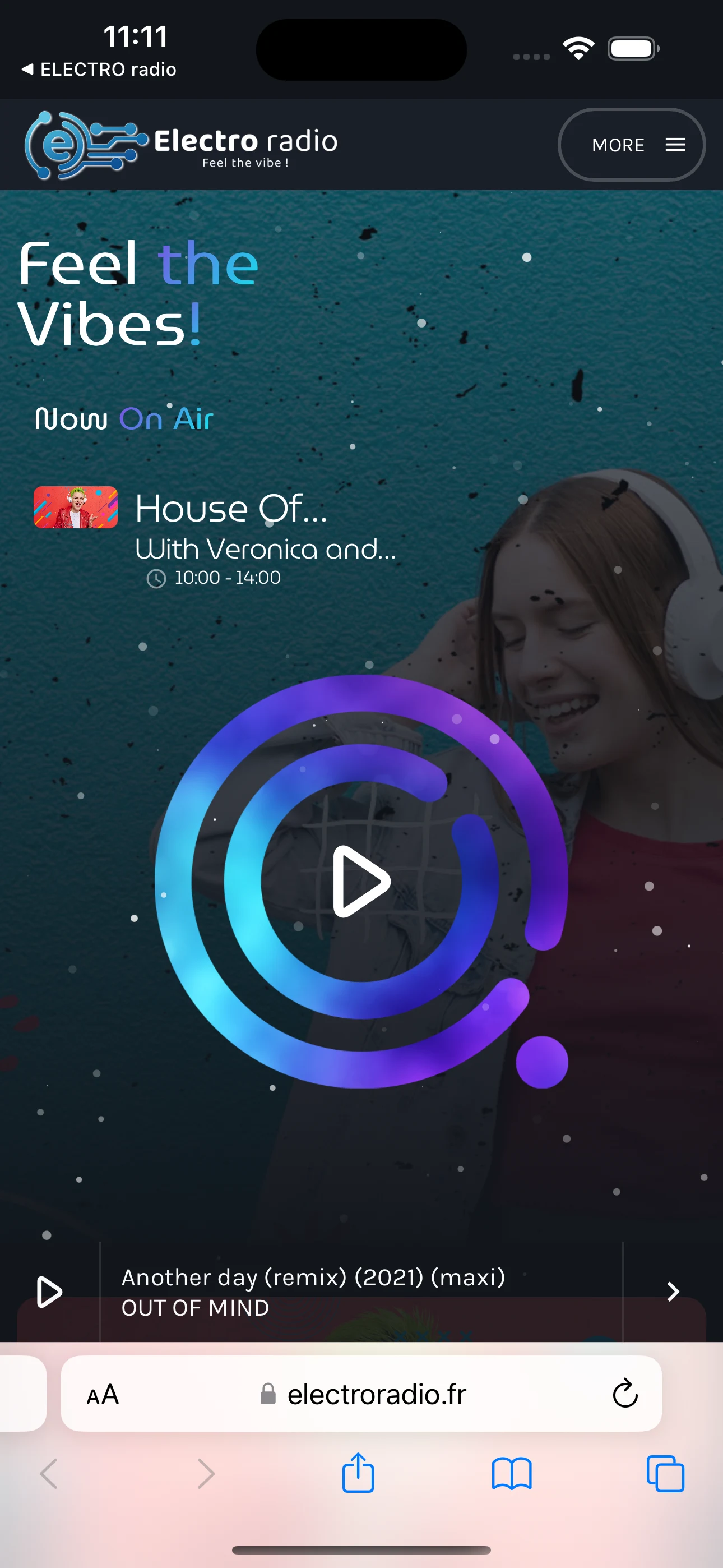 ELECTRO radio screenshot